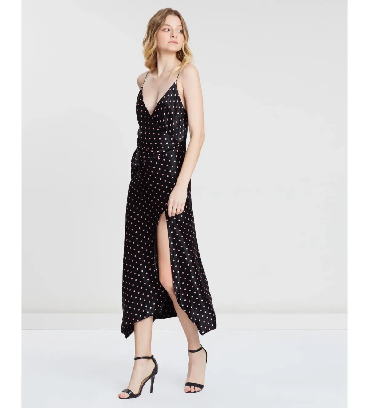 Bec & Bridge Kylie Slip Midi Dress Black Size AU 12 photo 2