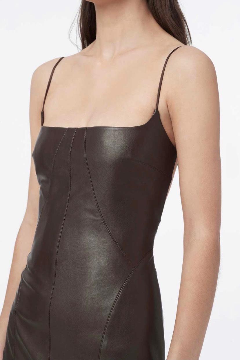 Manning Cartell Alter Egos Backless Midi Dress Brown Size 4 photo 2