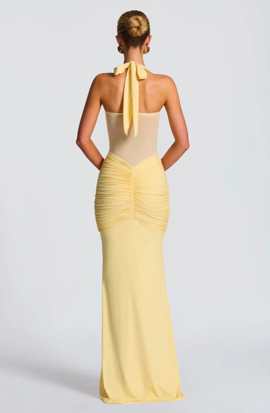 Babyboo Vixen Maxi Dress Lemon photo 3