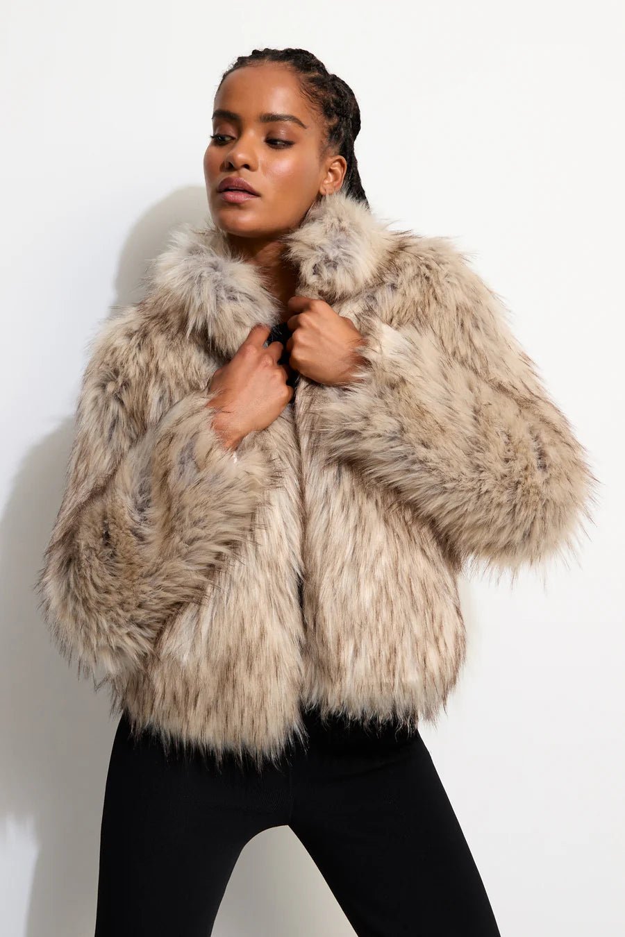UNREAL FUR DELISH JACKET - NATURAL photo 2