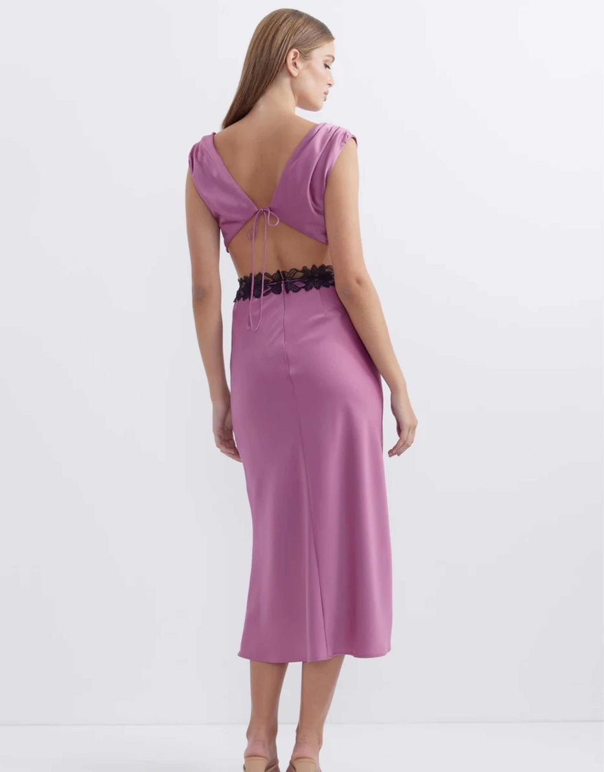 Pasduchas Alight Lace Midi, Mulberry photo 5