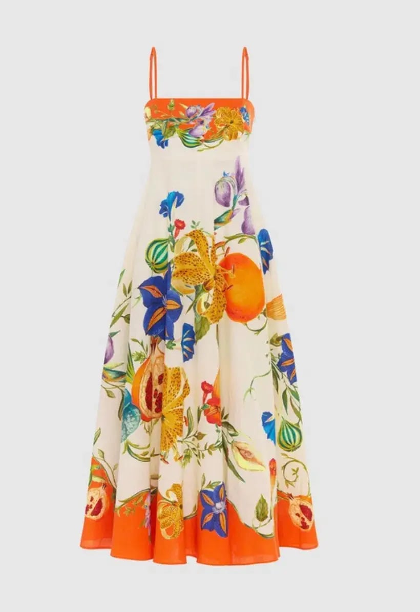 Alemais Flores Sundress Multi Size AU 12 photo 5