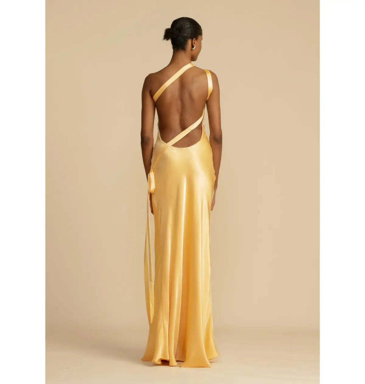 Arcina Ori Monique Maxi Gown Yellow Size AU 8 photo 2