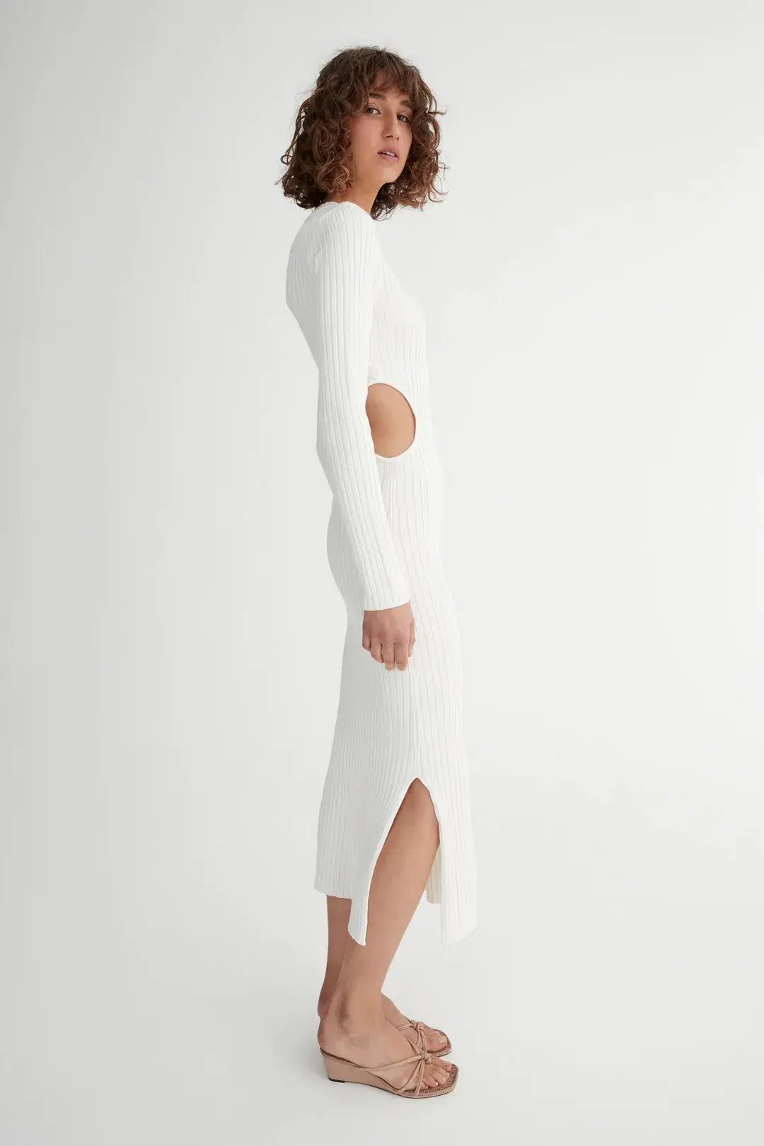 Hansen and Gretel Macy Dress in Bone White Size S/AU 8 photo 2