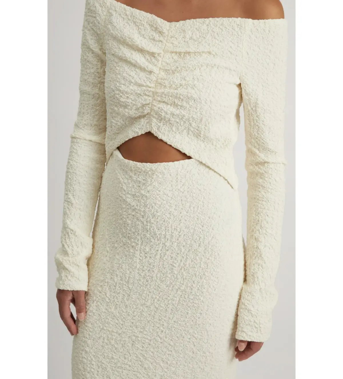 Camilla and Marc Minerva Long Sleeve Dress Cream Size 6 photo 2