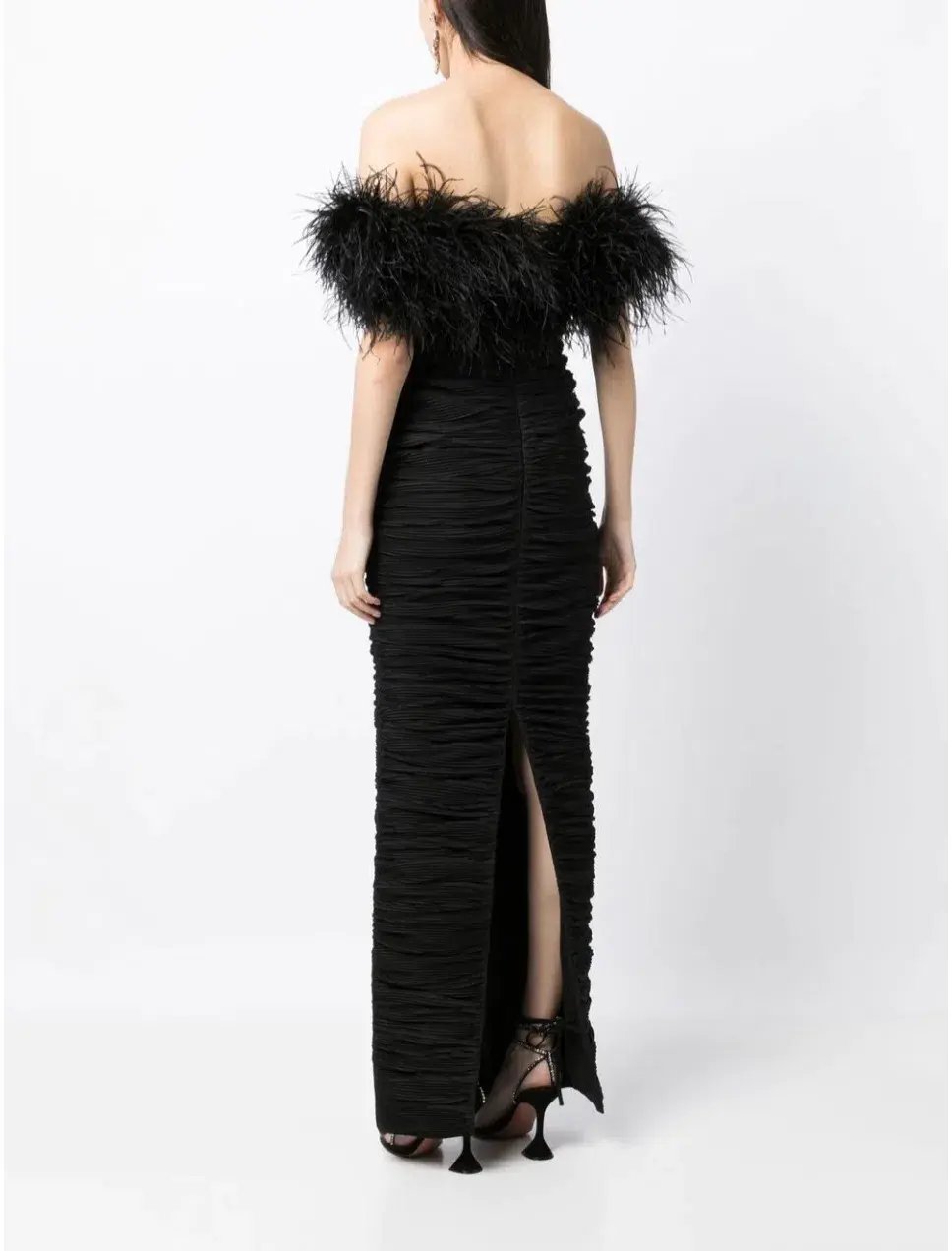 Rachel Gilbert Zion Gown Black Size 0 / AU 6 photo 3