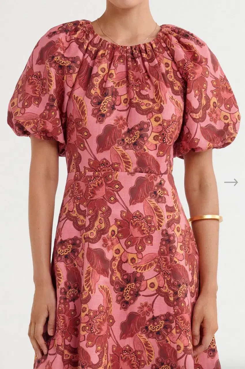 Steele Lola Dress Chambertin Size 10 photo 3
