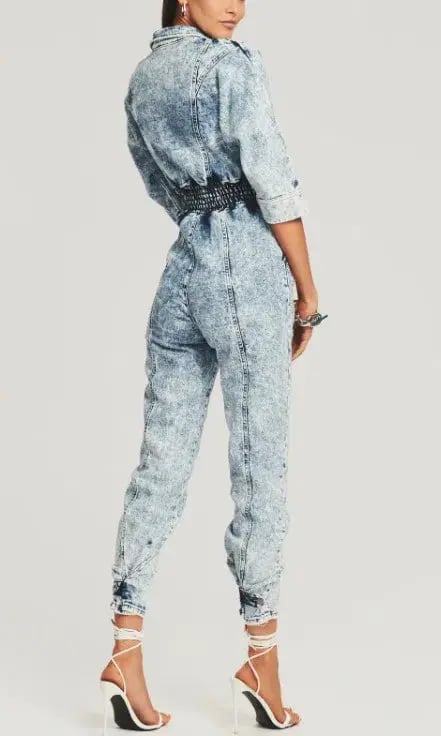 Retrofete Eti Jumpsuit Blue Size XS / Au 6 photo 3