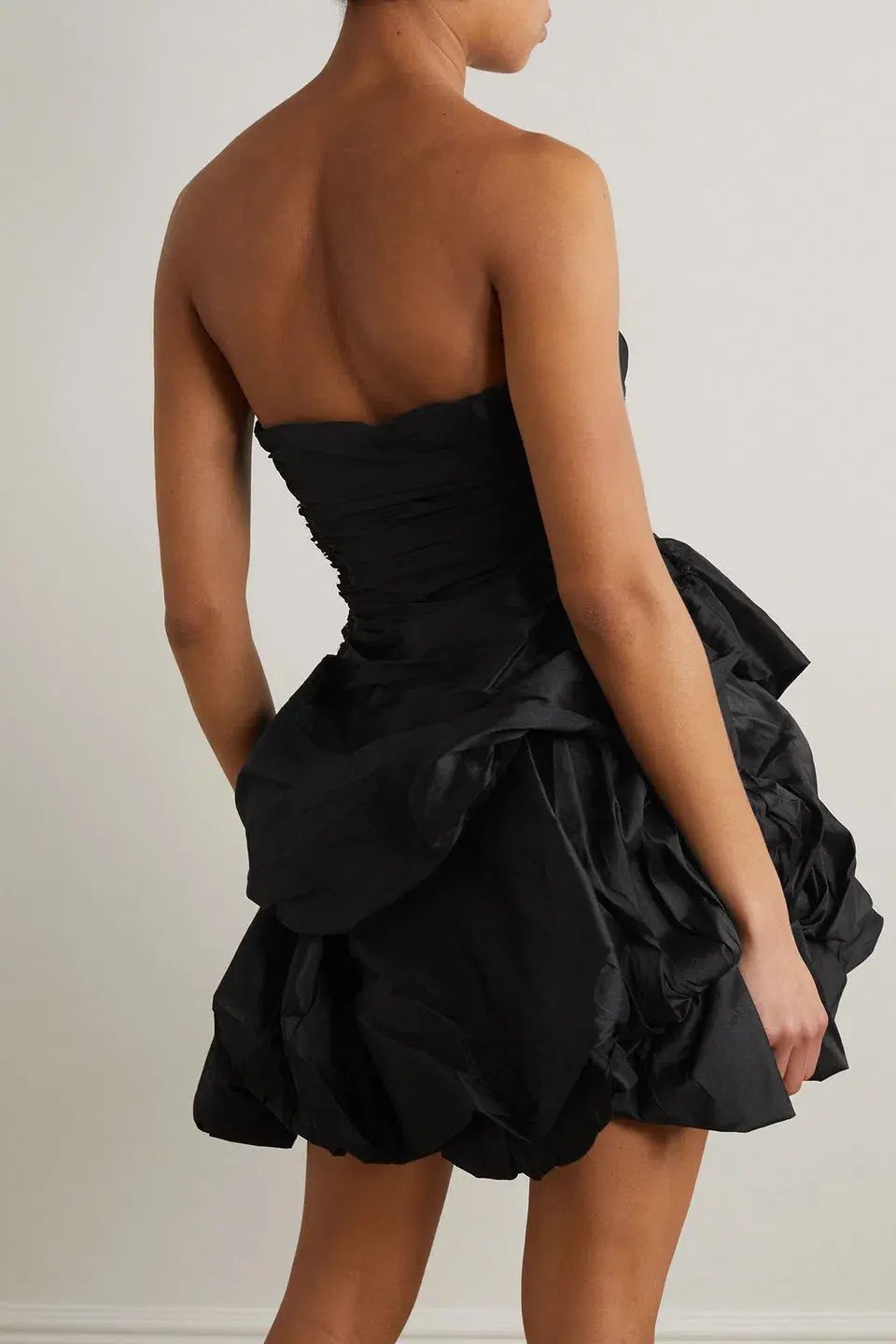 Aje Daybreak Strapless Mini Dress in Black Size 8 photo 4