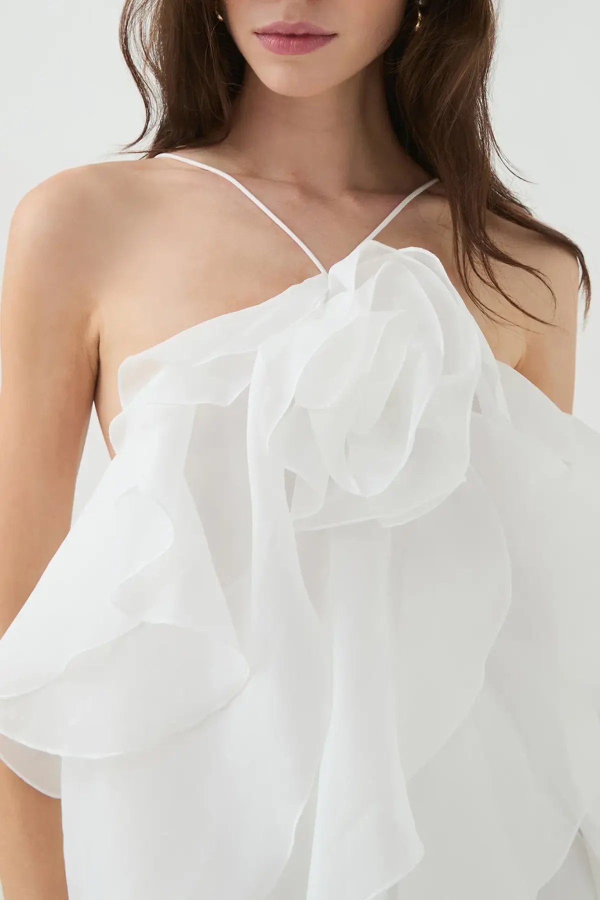 Aje Pandorea Maxi Dress in White photo 3