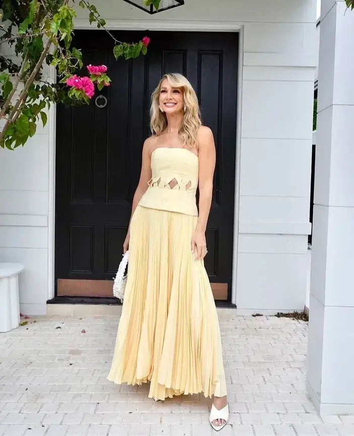 Acler Newbewick Maxi Dress in Lemon Sorbet Size AU 10 photo 5