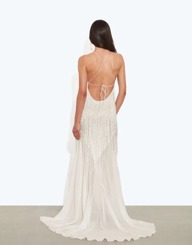 Rat & Boa Antoinetta Gown Maxi White Size AU 12 photo 2