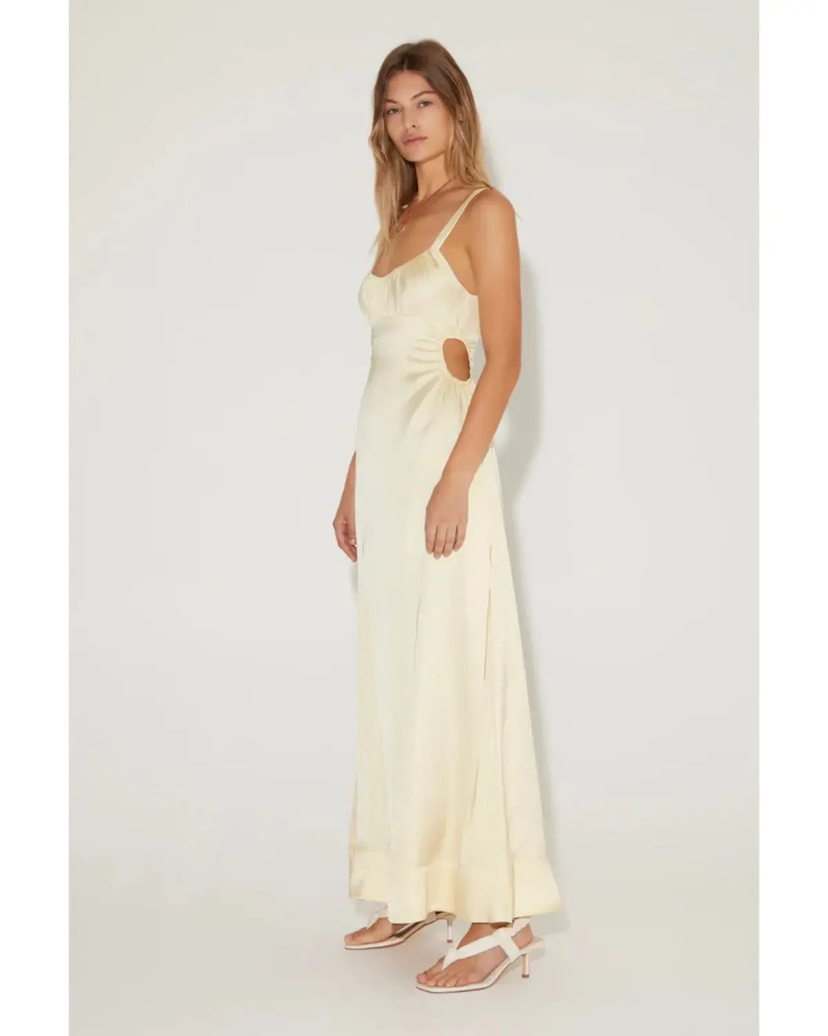 Hansen and Gretel Carlos Dress Maxi in Lemon Size XS / AU 6 photo 2