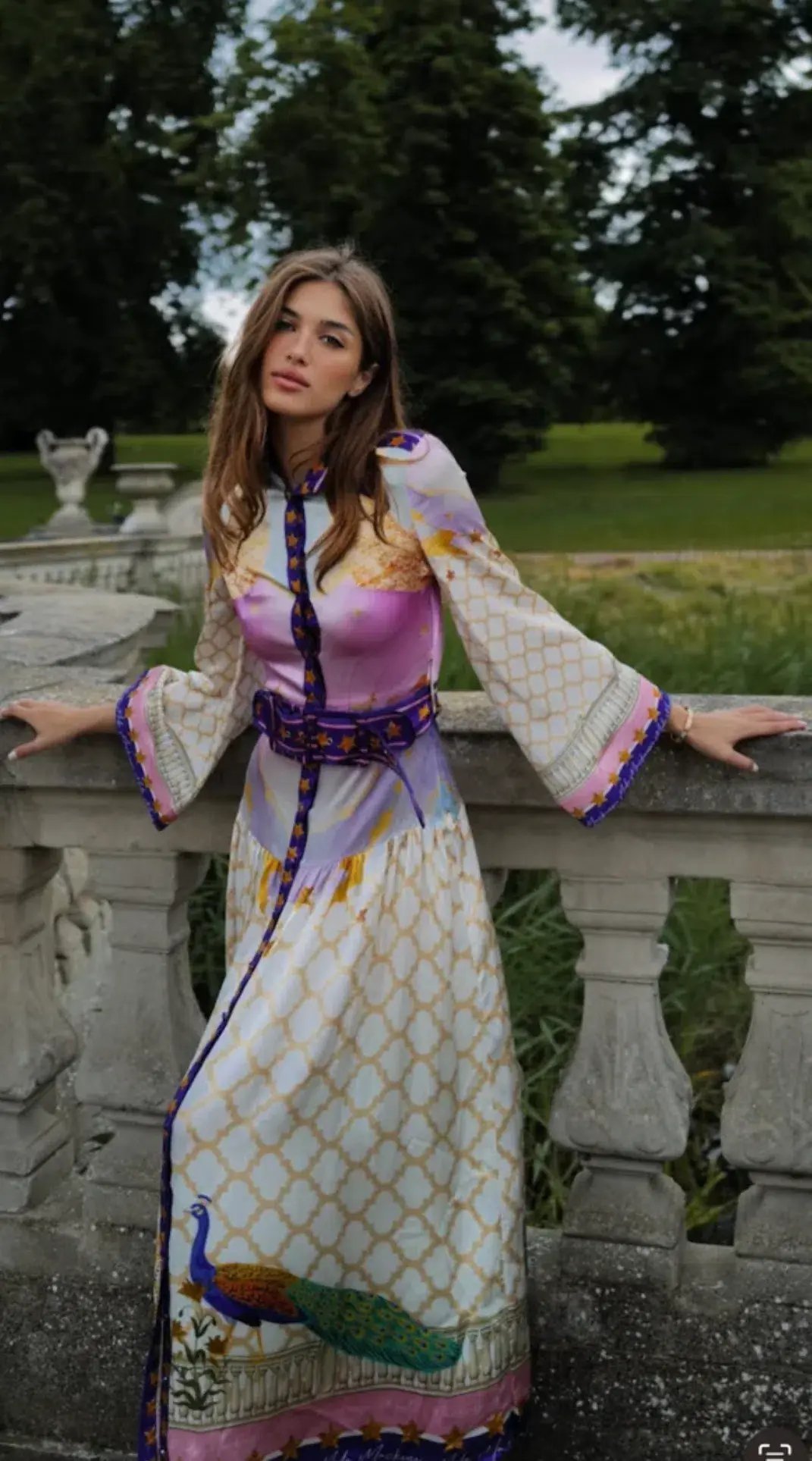 Alémais Holiday Go-to Embroidered Shirt and Skirt Print Size AU 16 photo 15
