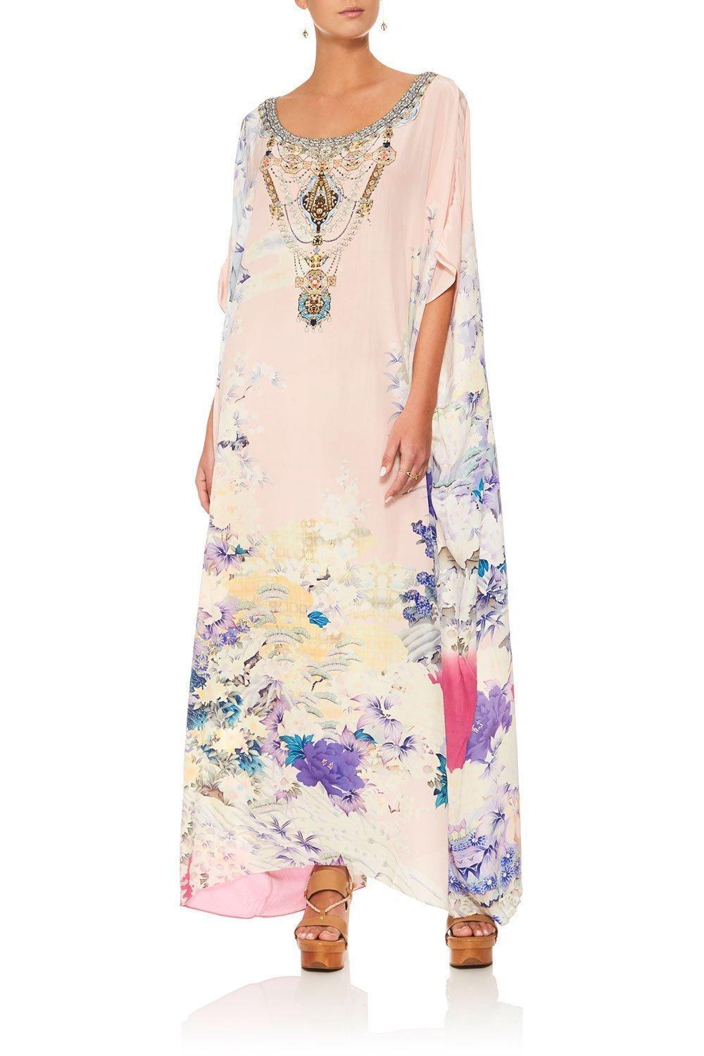 Camilla Harajuku Heiress Round Neck Kaftan Floral One Size photo 9