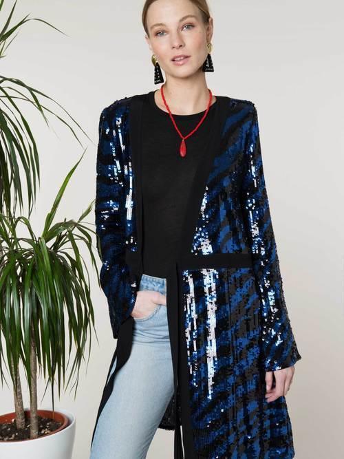 Rixo London Maria Tiger Sequin Dress Size 12 photo 4