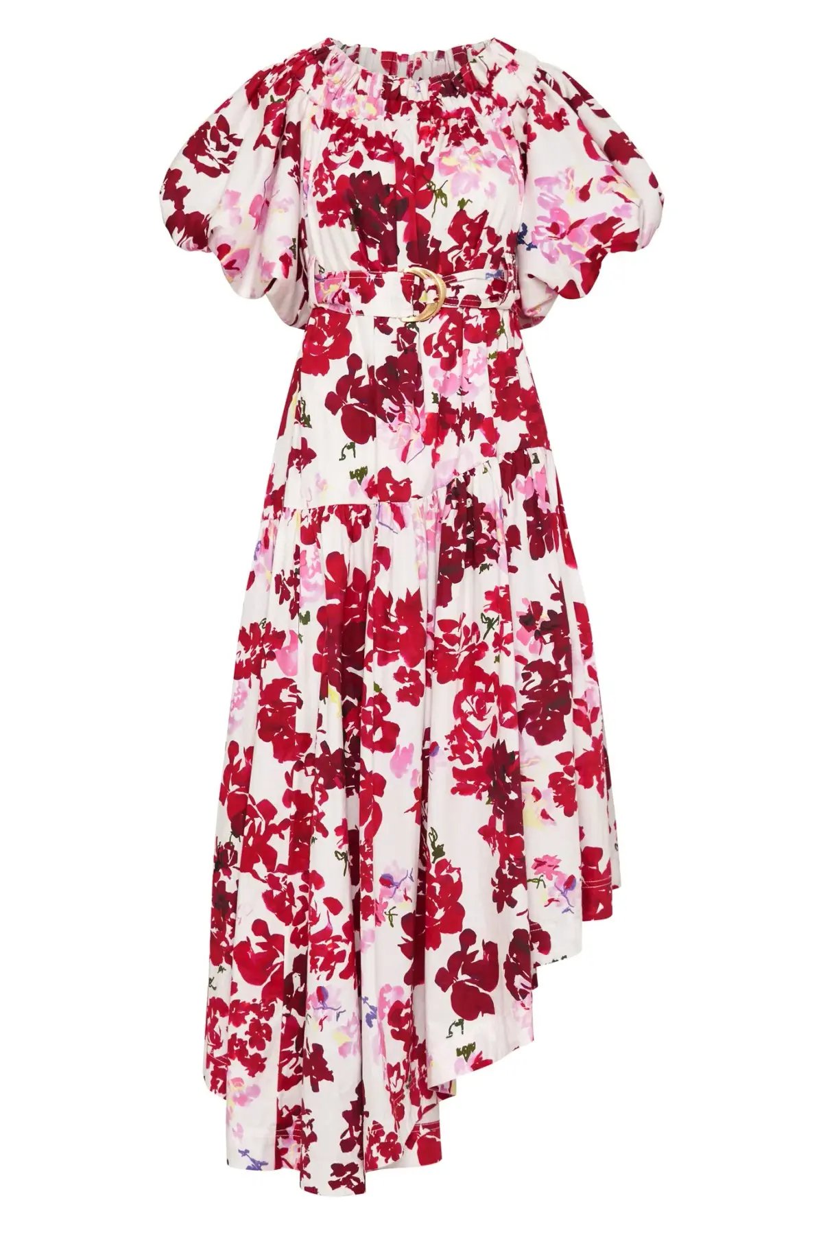 Aje Riviera Midi Dress Print Pink Size AU 16 photo 4