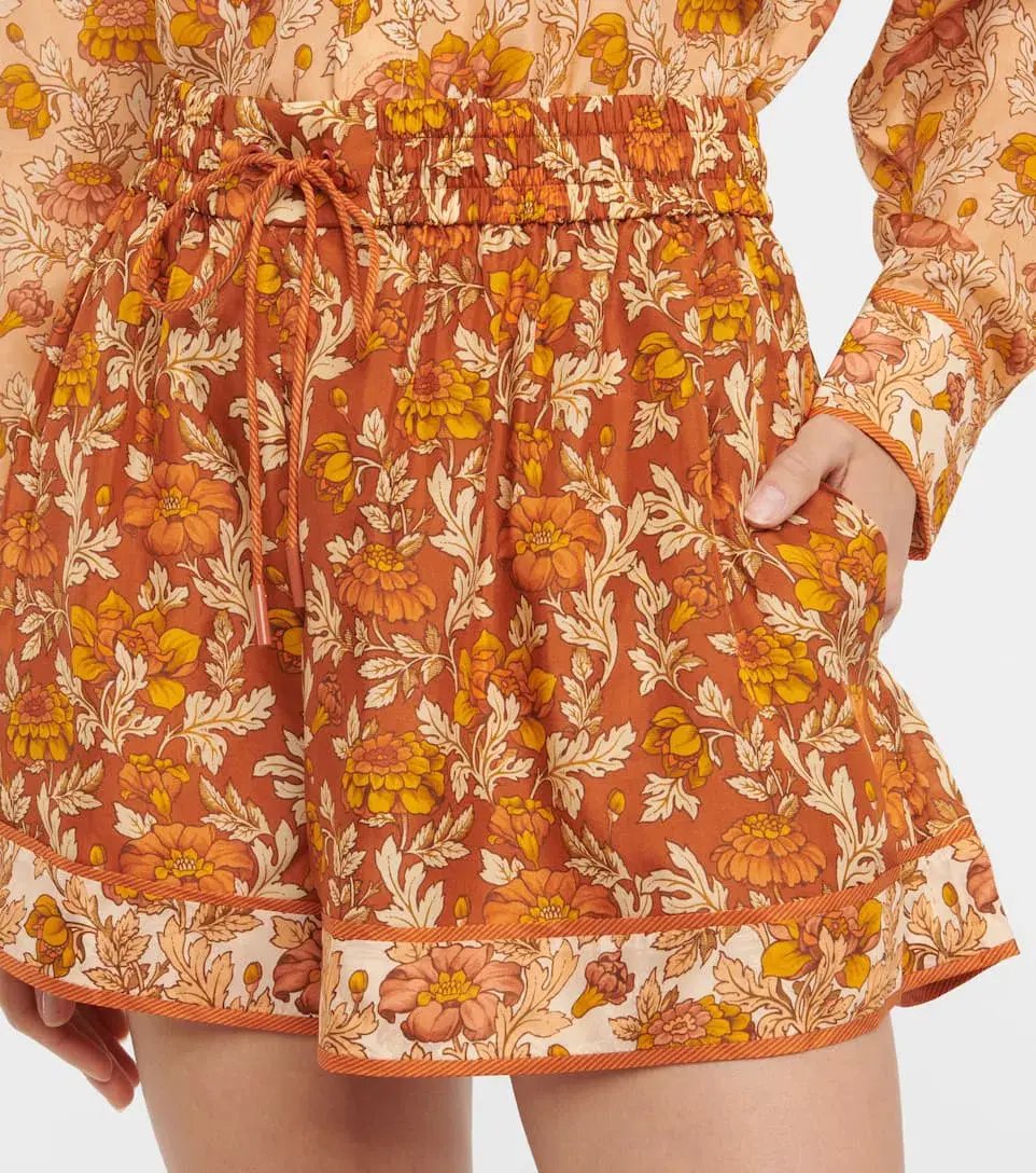 Zimmermann Andie Relaxed Shorts Print Size 0 / AU 8 photo 4