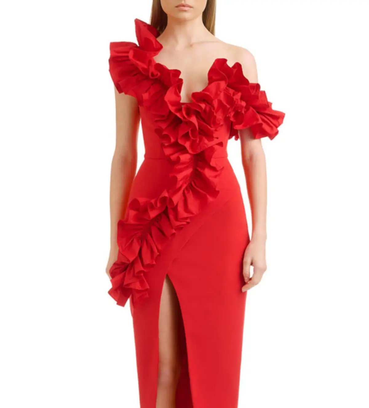 Eliya the Label Rosanna Dress Red Size S/Au 8 photo 2
