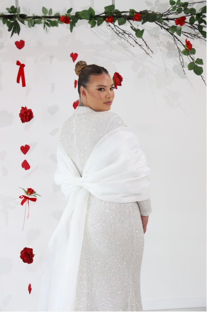 CELESTE BOW BY MY SECRET WARDROBE WHITE photo 5