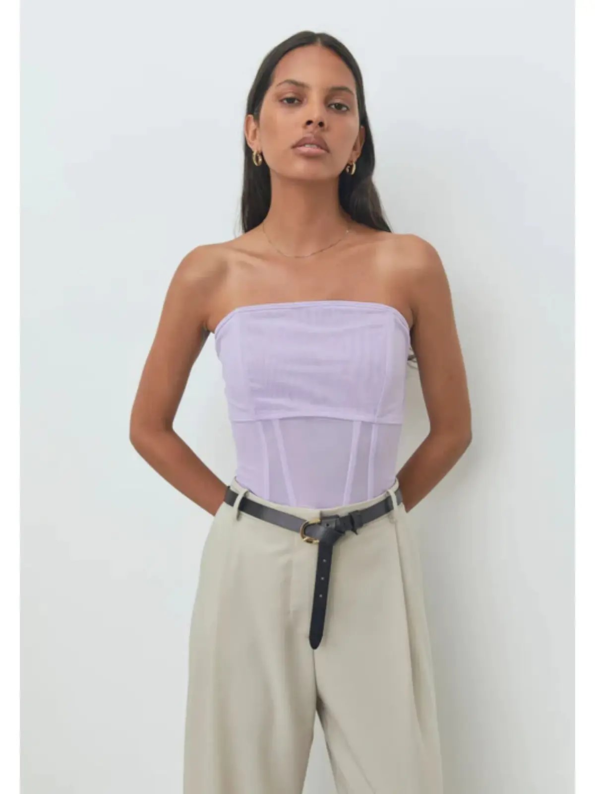 Viktoria & Woods Rome Bustier Lilac Size 3 / AU 12 photo 2
