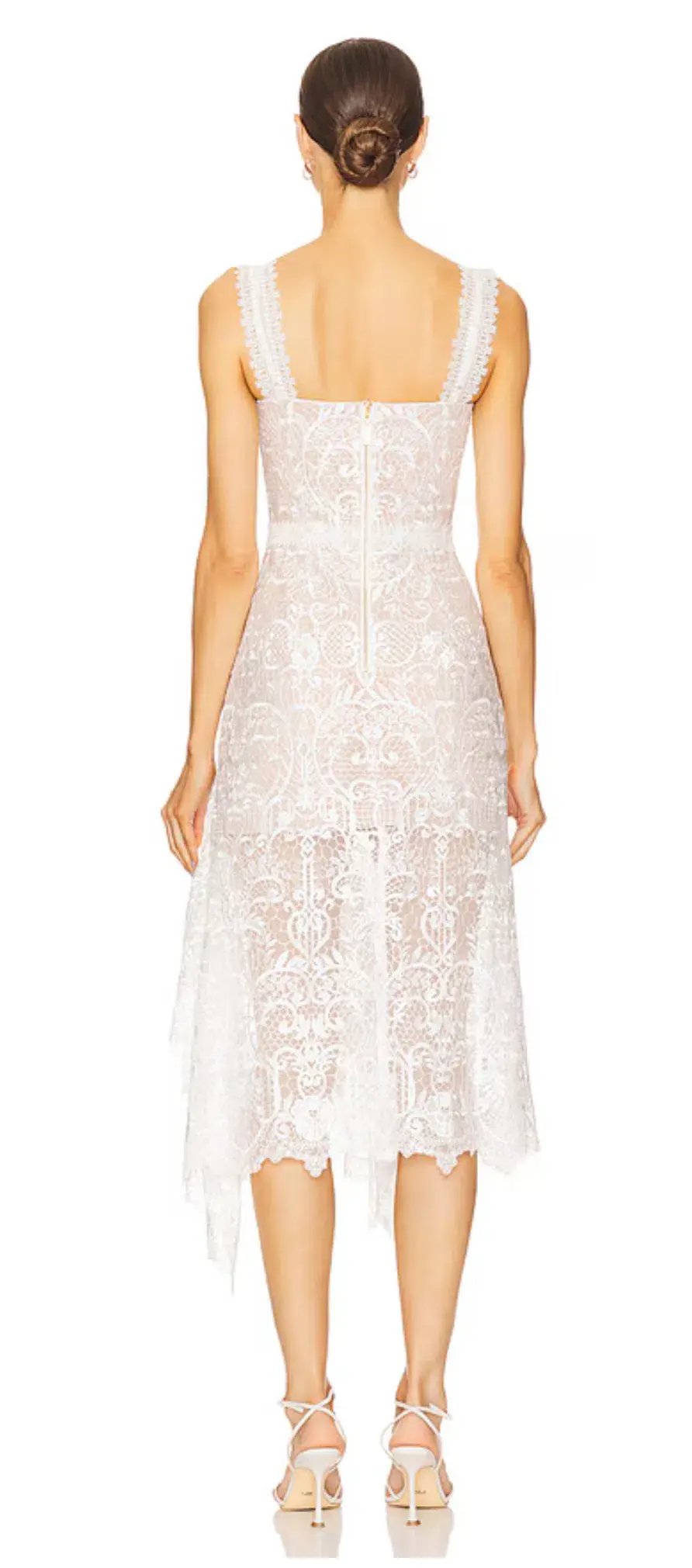 Bronx & Banco Tiffany Blanc Dress in White - Size 10 - BRAND NEW with TAGS photo 3