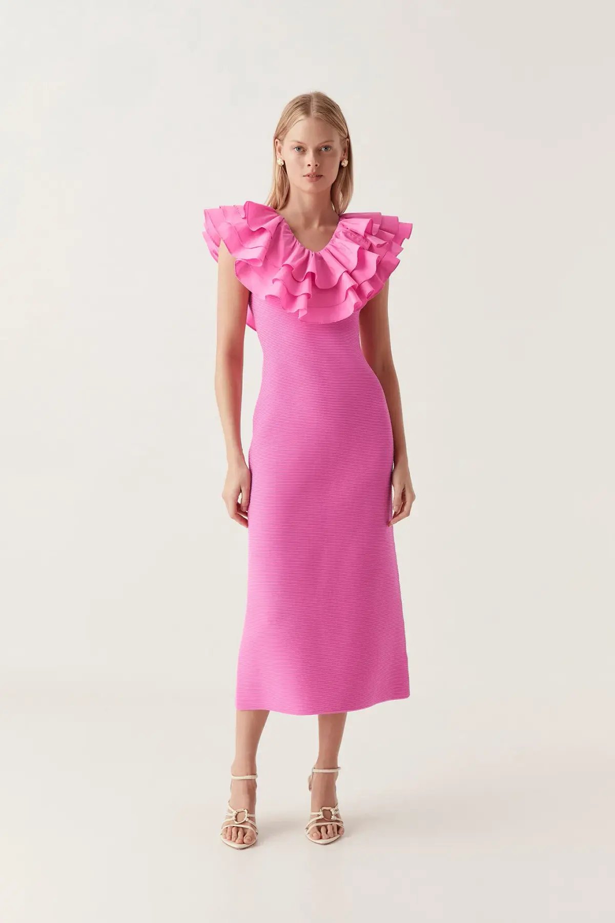 Sheike Jackie Midi Dress Pink photo 12