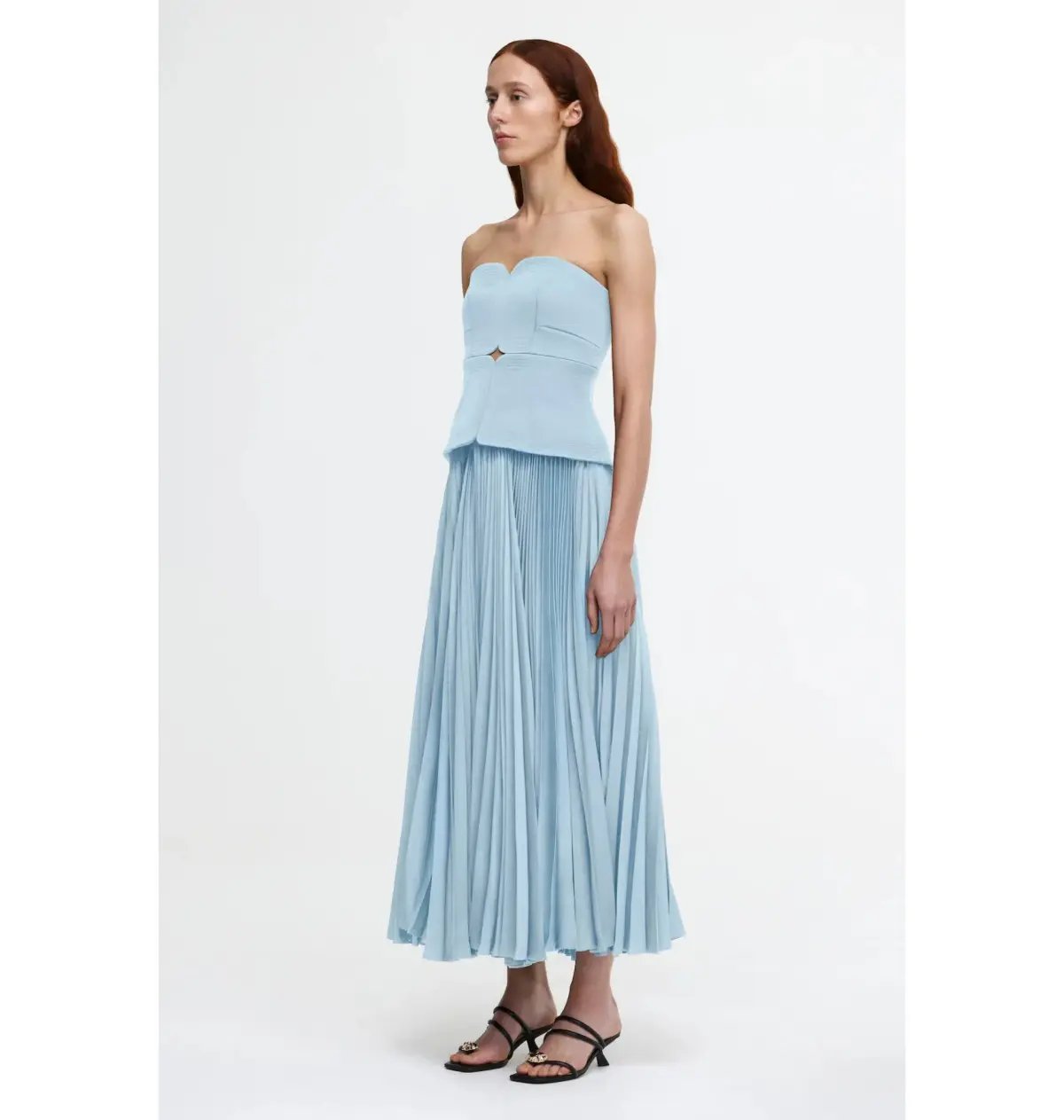 Acler Avonlea Dress in Celeste Blue Size AU 10 photo 2