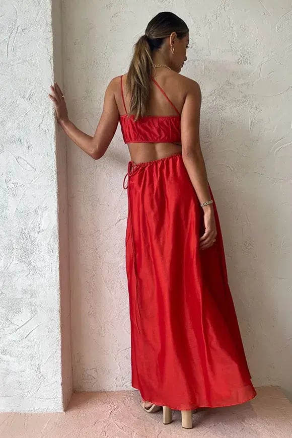 Sir the Label Lucelia Set Red Size 6 photo 2