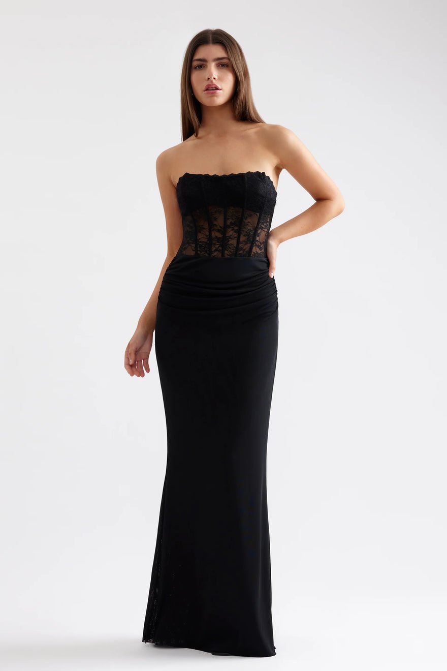 Lexi Alla Dress - Black photo 3