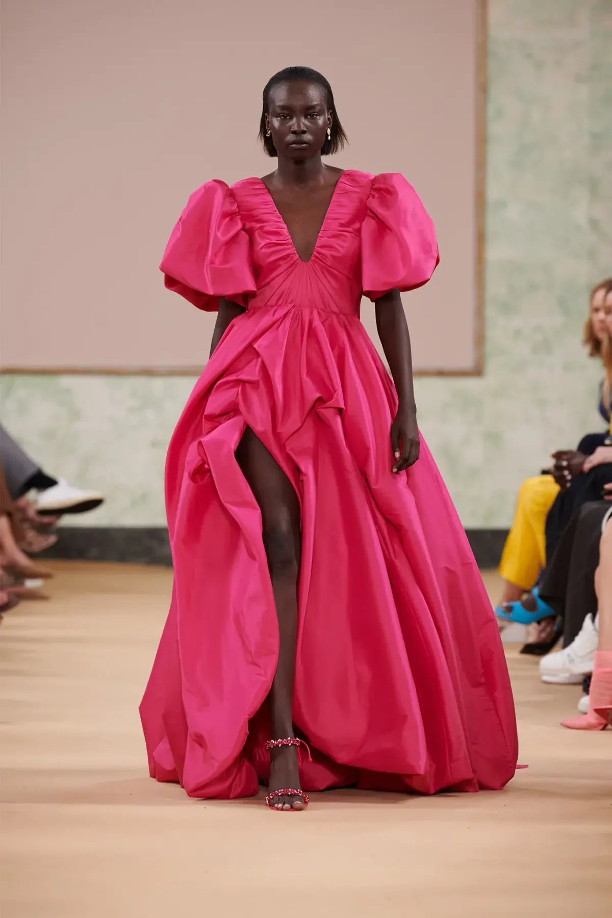 Aje Manifestation Gown Fuchsia Pink Size AU 10 photo 4