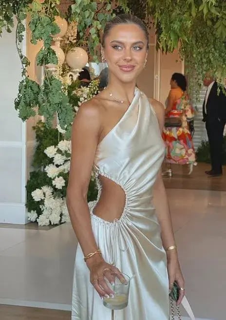 Sonya Moda Nour Maxi Dress Ocean Pearl Size S / AU 8 photo 3
