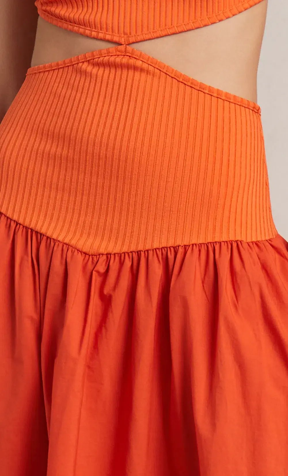 Bec & Bridge Ula Cut Out Maxi Dress Chilli Size 8 photo 4