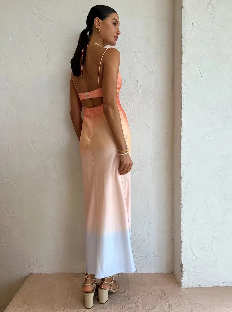 Significant Other Karli Midi Dress Horizon Size 6 photo 3