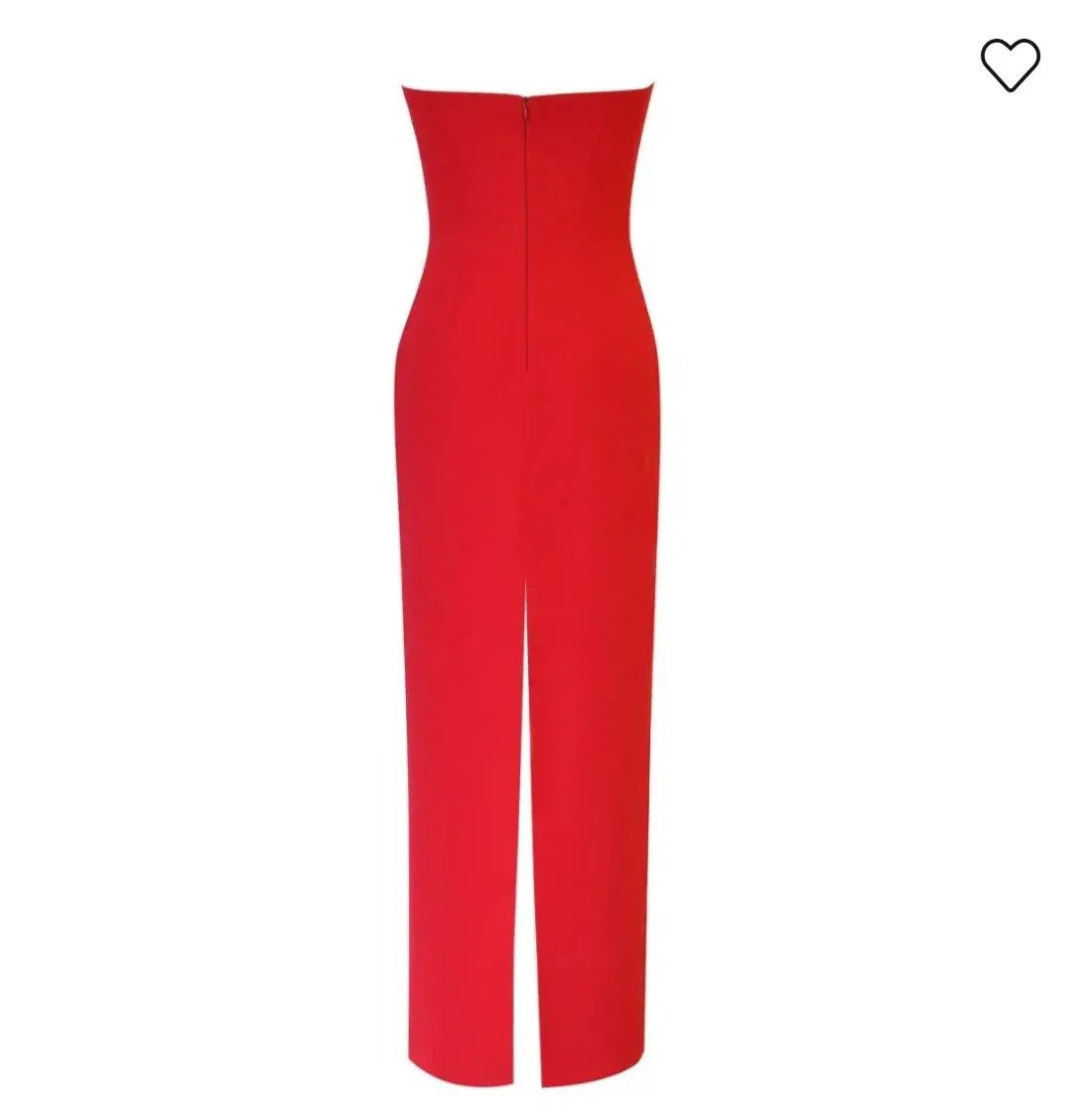 Rayane Bacha Margot Maxi Dress Red Size 8 photo 8