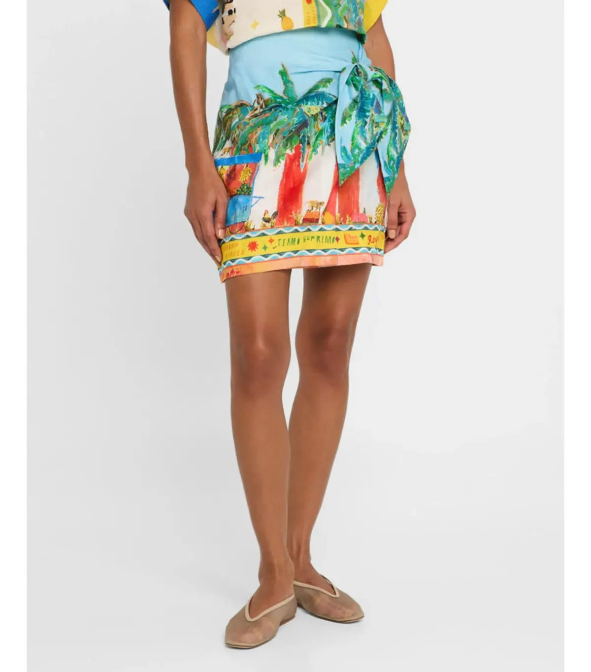 Alémais All Aboard Shirt and Skirt Multi Size AU 16 photo 4
