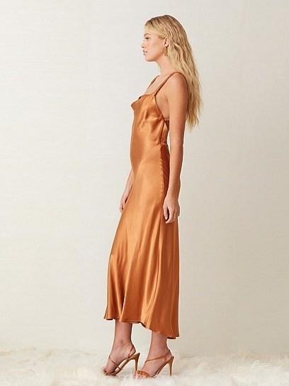 Bec & Bridge Lani Midi Dress Caramel Size 6 photo 2