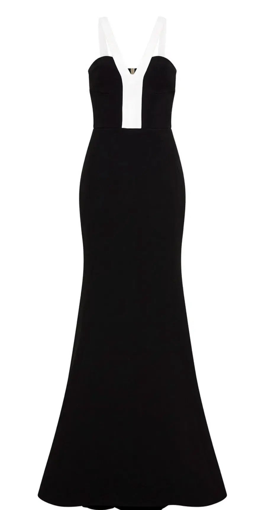 Rebecca Vallance Hepburn Full Length Gown Black Size 12 photo 4