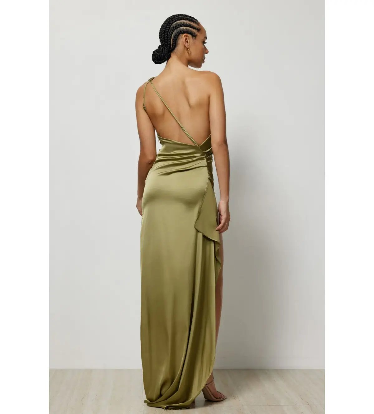 Lexi Samira Dress Olive Size S / AU  8 photo 2