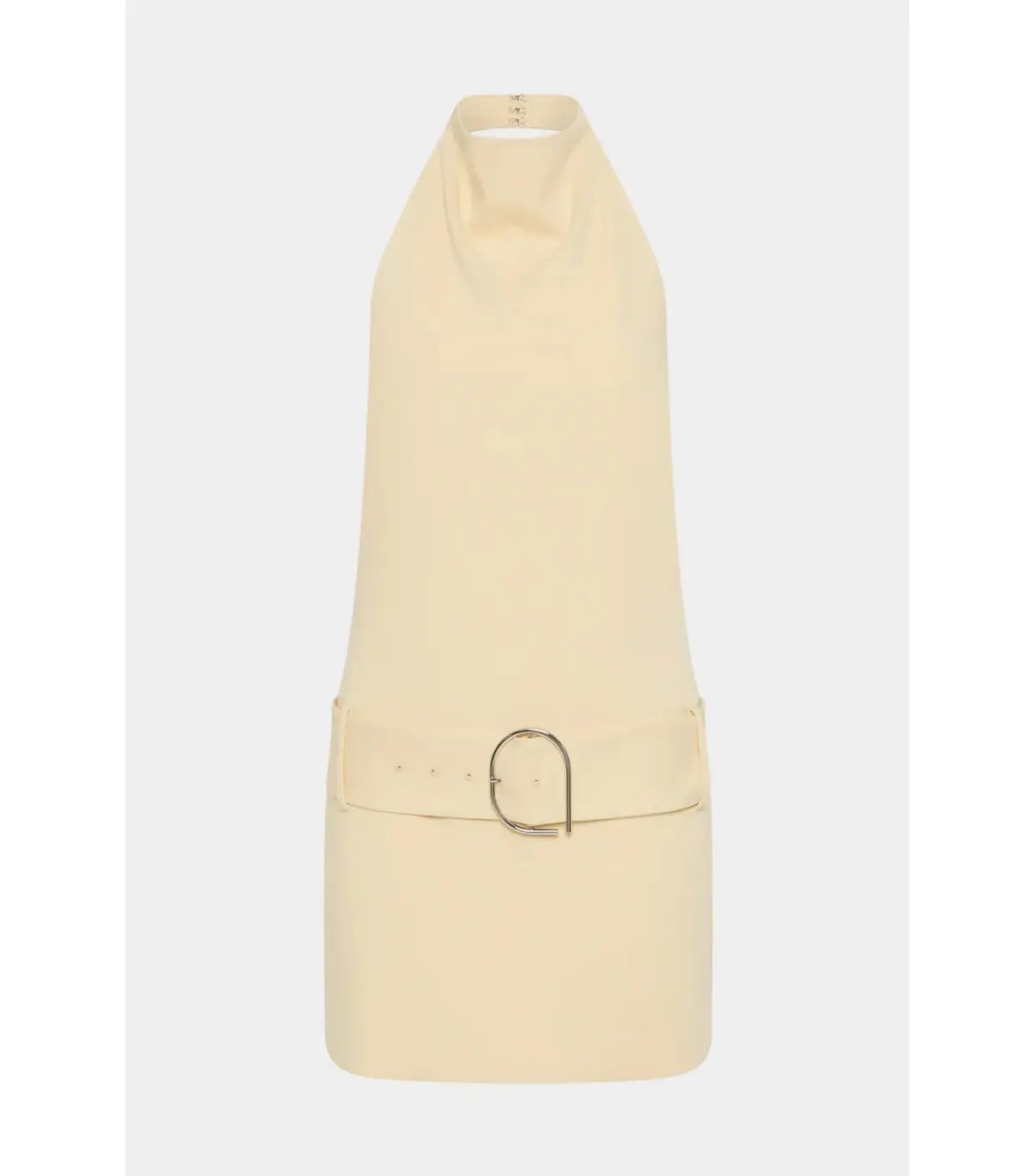 Sir the Label Sabina Belted Mini Dress in Butter Size 10 photo 4