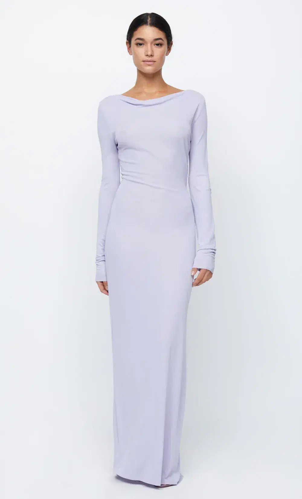 Bec & Bridge Amara Long Sleeve Maxi Dress Lilac Size 8 photo 3
