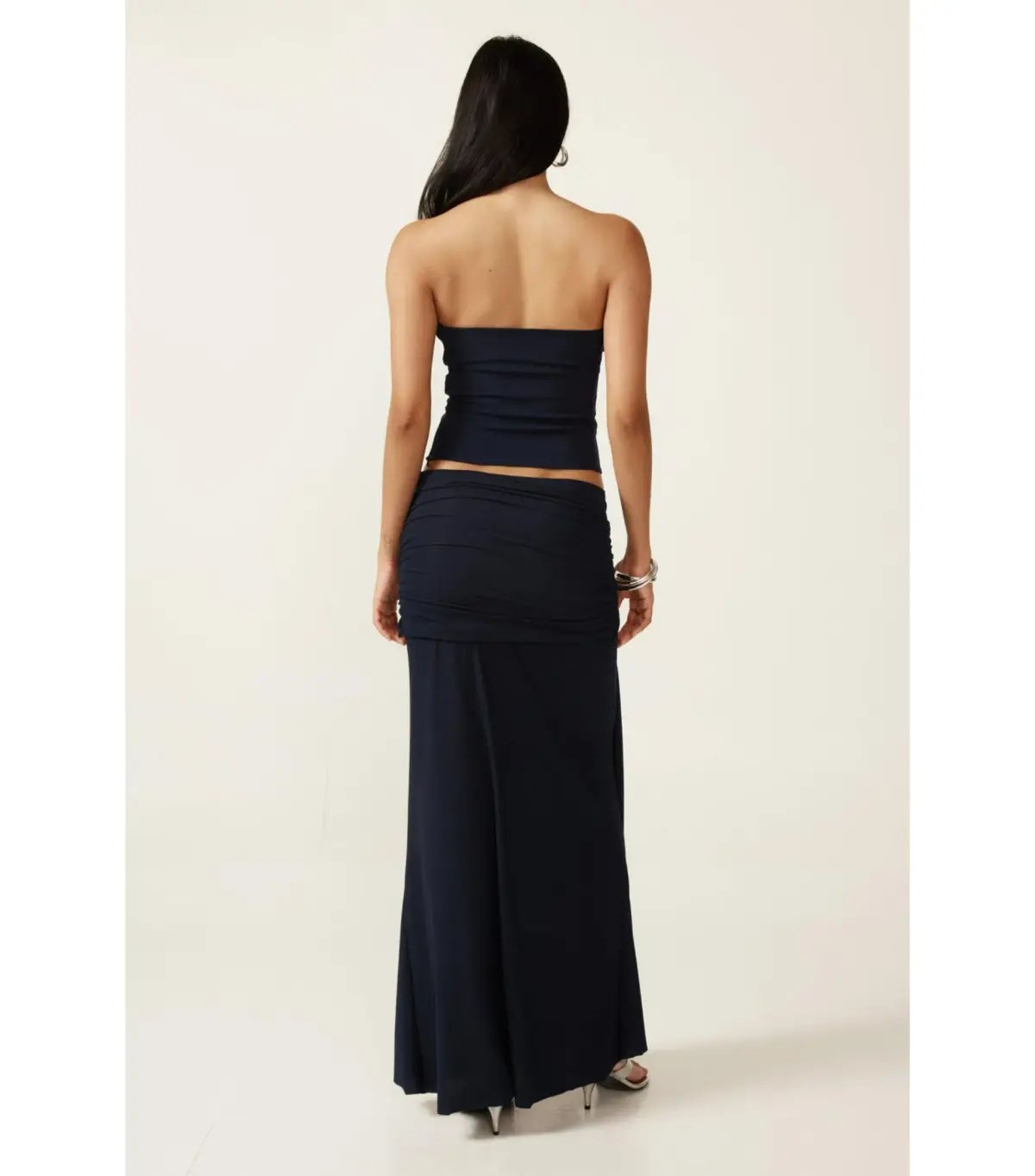 Ance Gria Jude Top and Skirt Set in Navy Size AU 10 photo 2