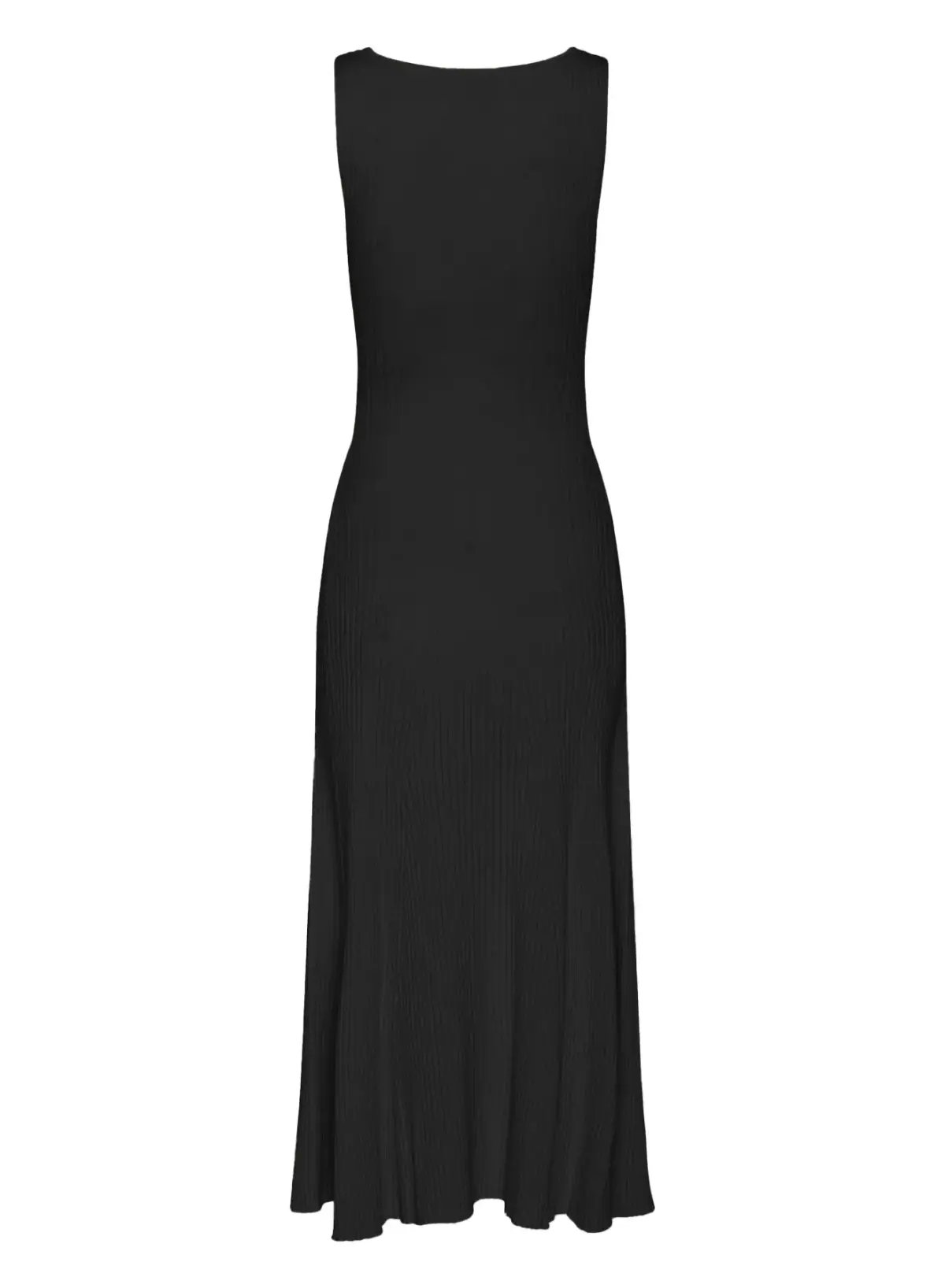 Anna Quan Dido Rib Knit Midi Dress Black Size 8 photo 13