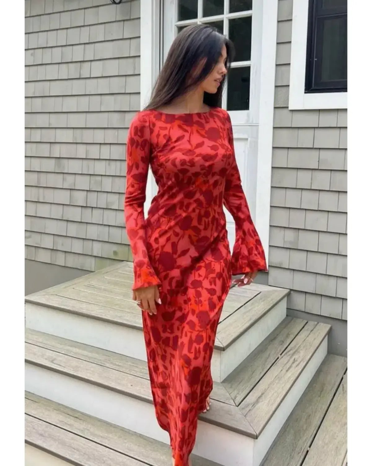 Realisation Par Gia Dress Red Size AU 8 photo 4