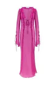 Rat & Boa Farretti Maxi Dress Pink Size M/AU 10 photo 4