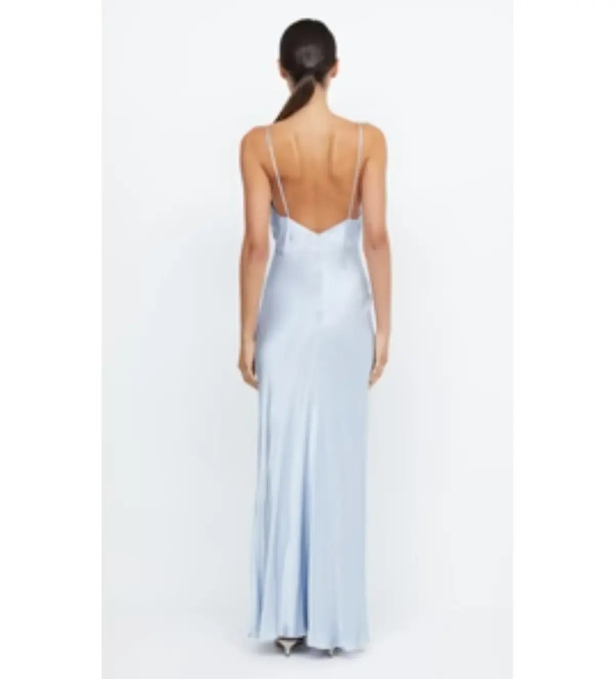 Bec and Bridge Moon Dance V Maxi in Dusty Blue Size AU 8 photo 5