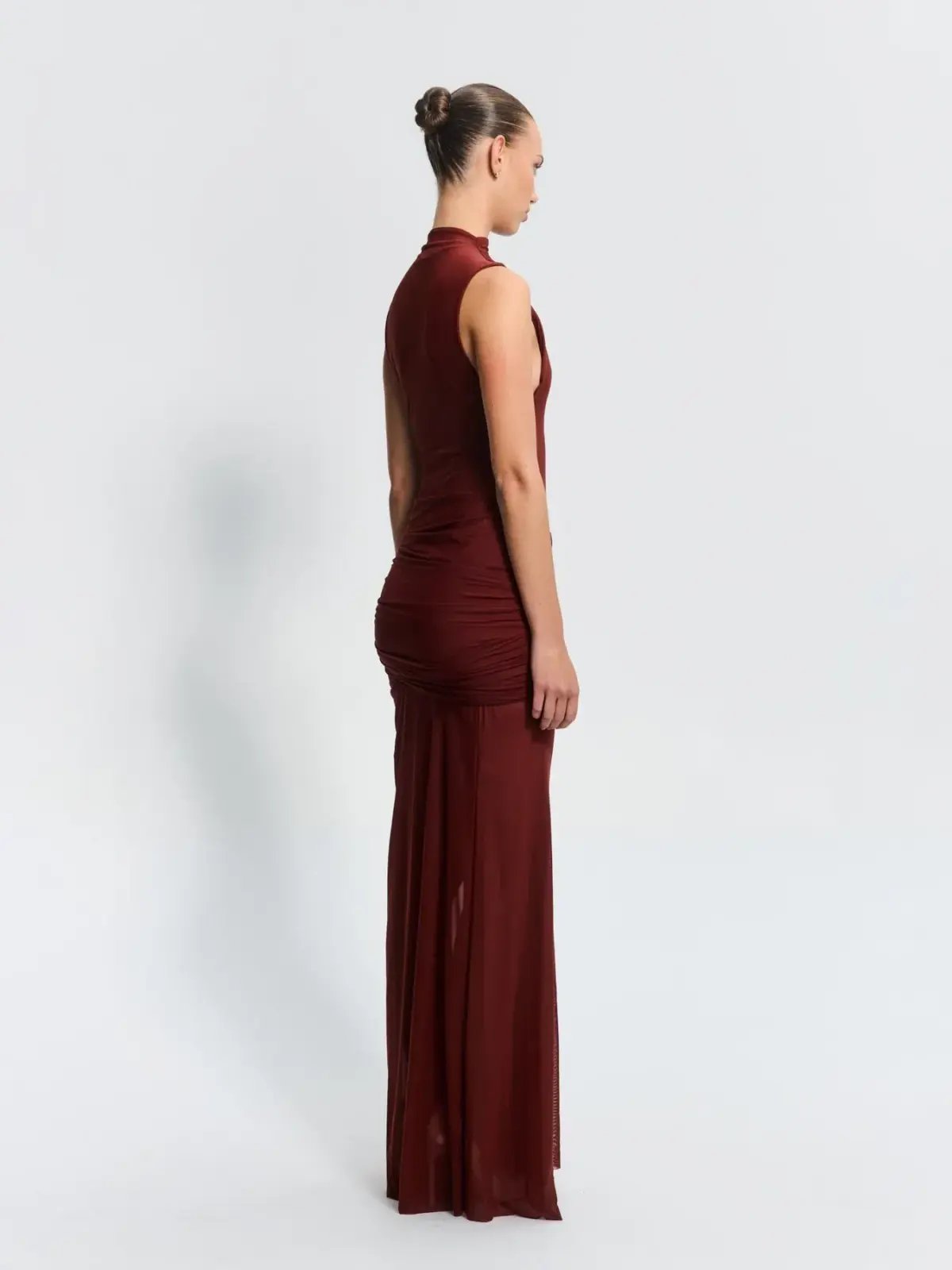 Effie Kats Roza Maxi Dress - Rust Size L photo 2