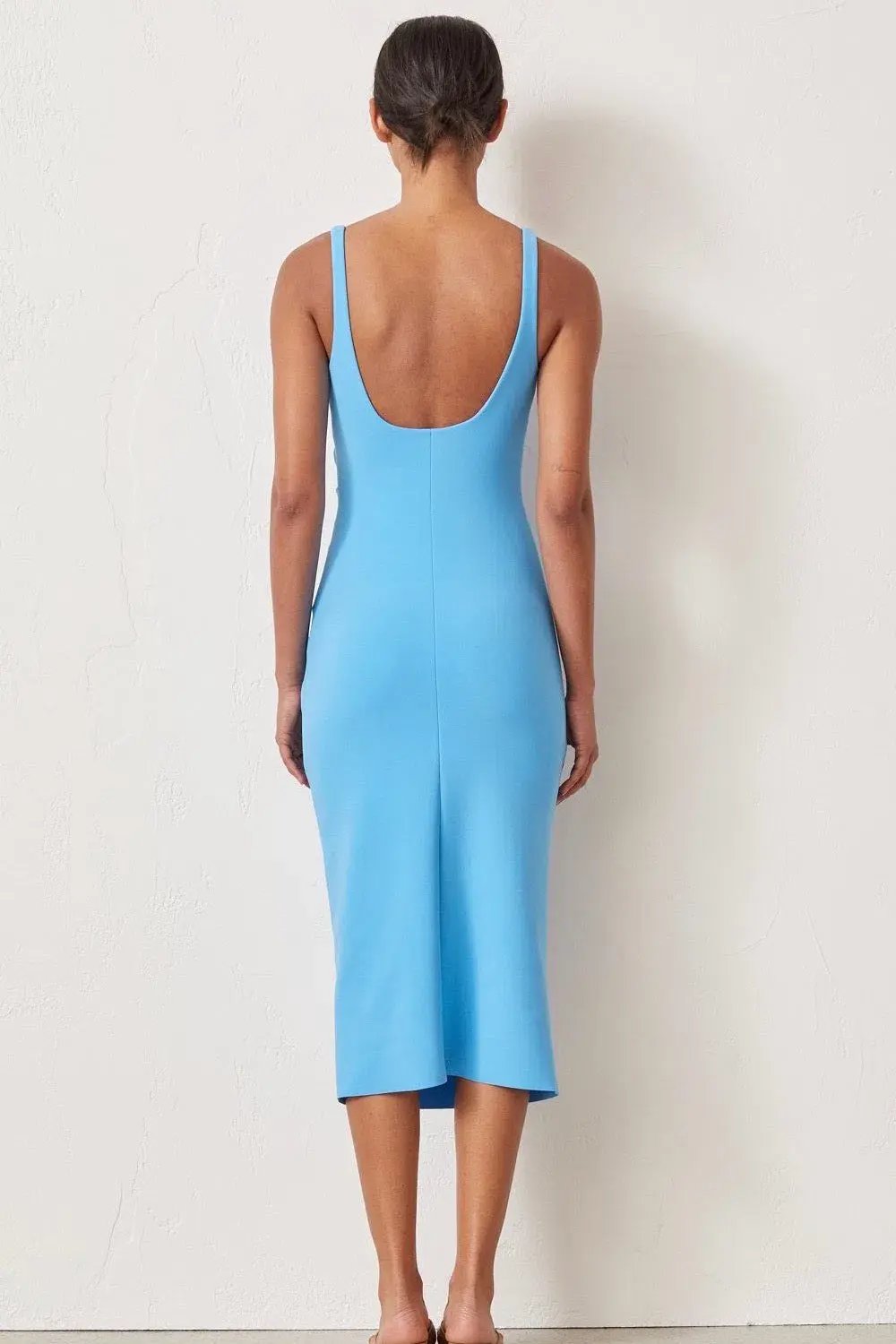 Bec & Bridge Paloma Midi Dress Blue Size 6 photo 3