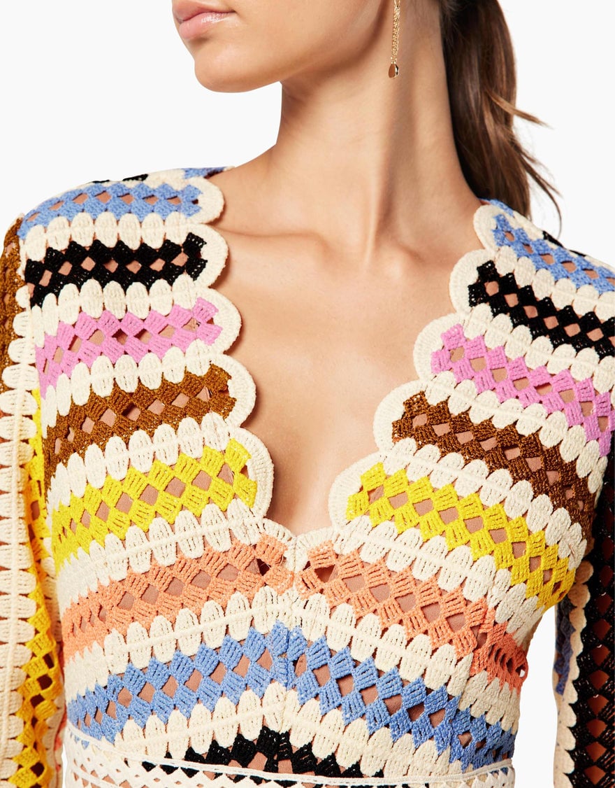 Elliatt Halford Dress, Multi photo 3