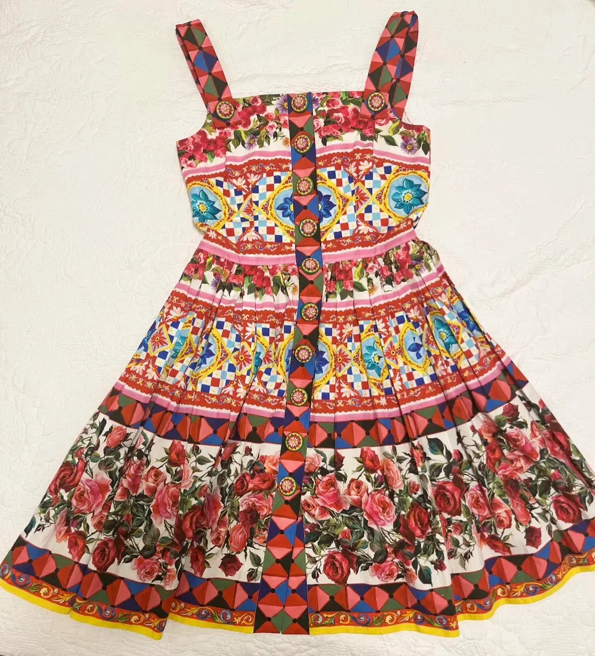Dolce & Gabbana Mambo Dress Mambo Print/Multi Size 8 photo 5